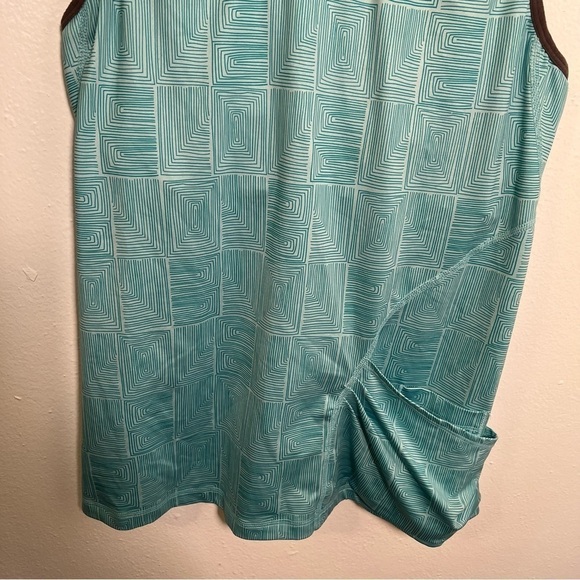 Lole Guell Tank Top with Racerback in Aqua Splash Square - Picture 6 of 14